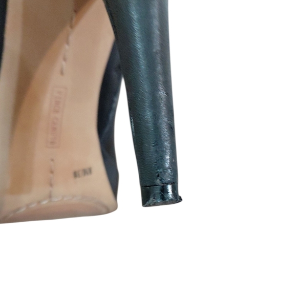 Vince Camuto‎ Elvin Black Leather Platform Ankle Bootie Women's Size 8 M - Picture 11 of 11